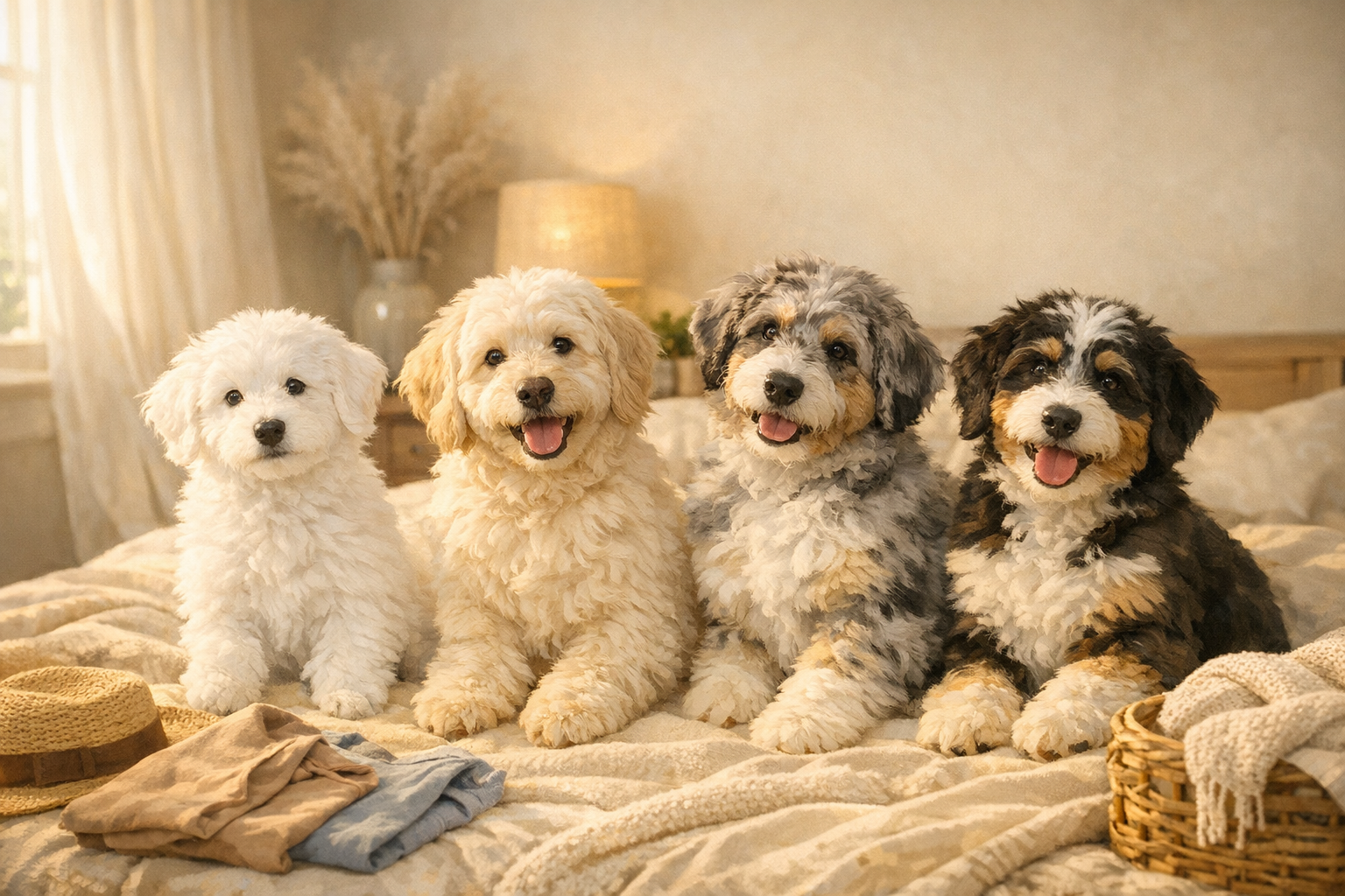Aussiedoodle White, Cream, Merle and Tricolor: What Your Dog's Coat Is Really Telling You