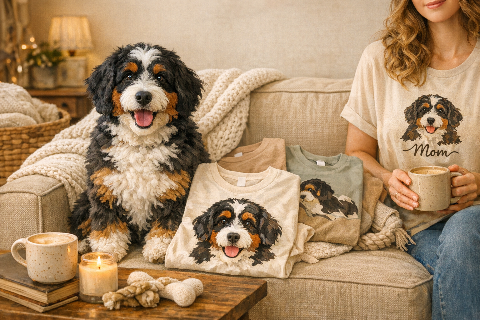 The Bernedoodle Mom Shirt, and Other Ways to Announce That a Small Bear Lives at Your House