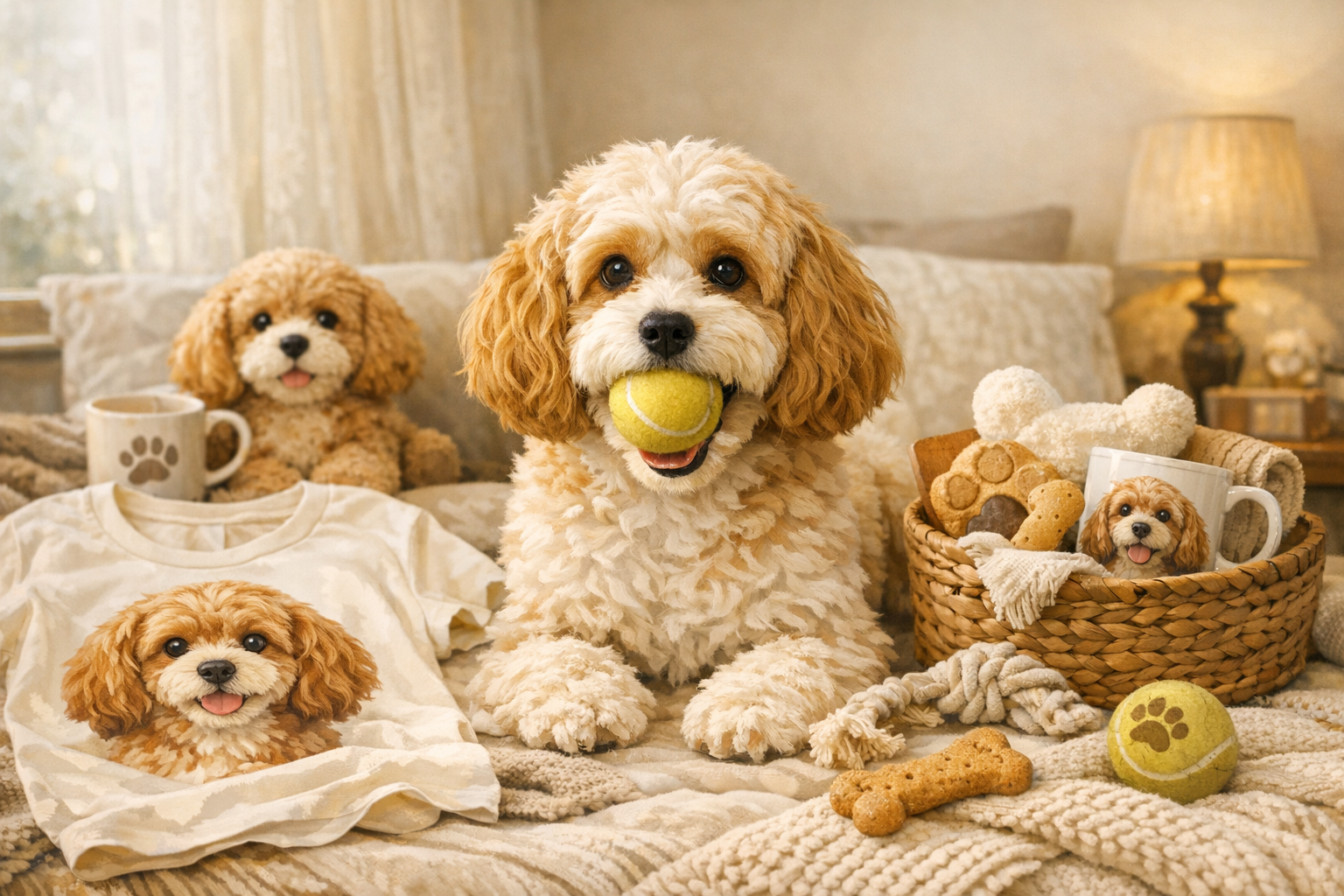 The Cavapoo Shirt and Gift Guide, for the Small Dog With the Spaniel Eyes