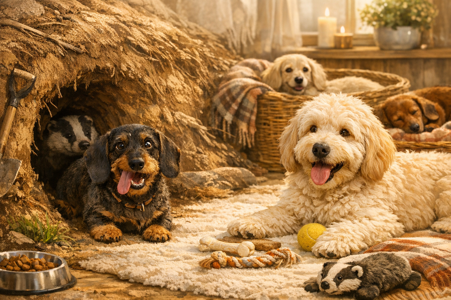 The Derpy Dachshund: A Badger Hunter by Trade, a Goofball by Choice