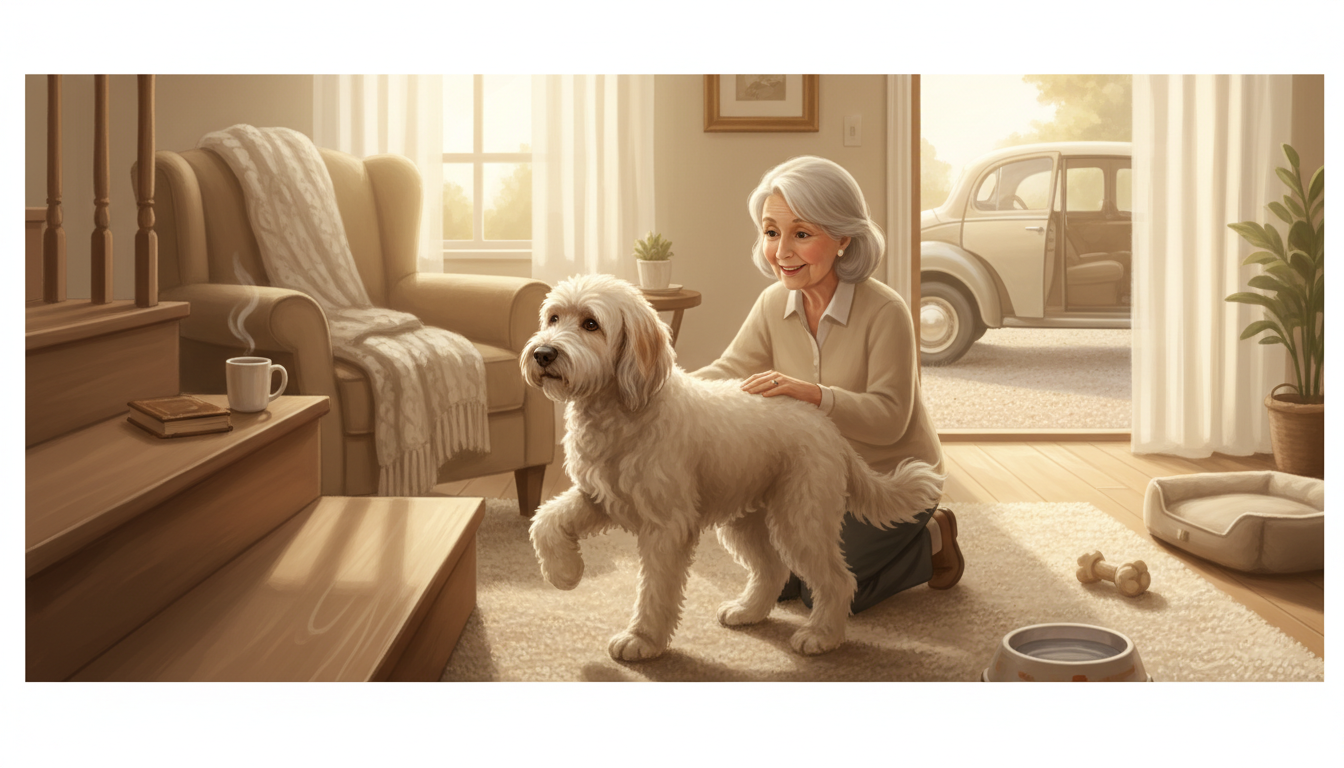 The Grey Muzzle: Looking After a Doodle Who Has Started to Slow Down