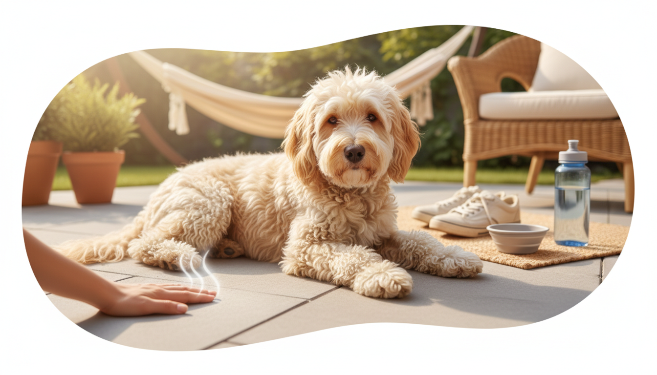 The Summer Doodle: Heat, Hot Pavement, and Why Shaving Is Not the Answer