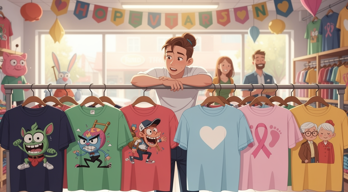 Not Every Shirt in a Comedy Shop Is a Joke