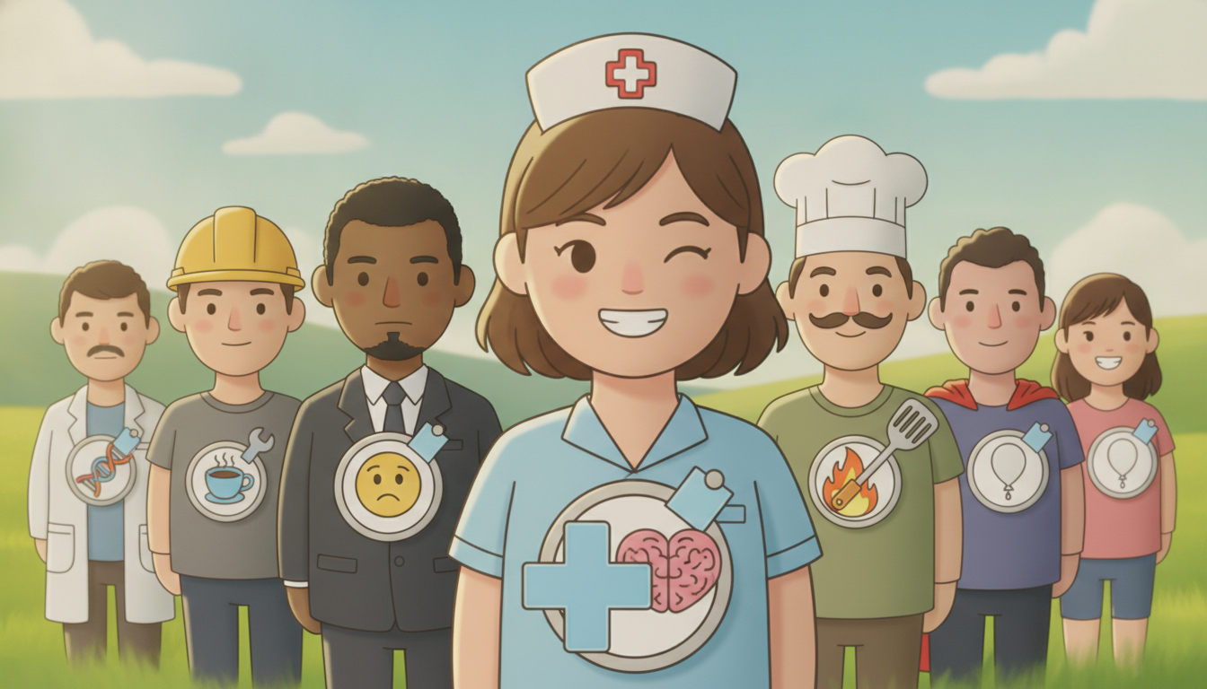 Why People Wear Their Job on Their Chest