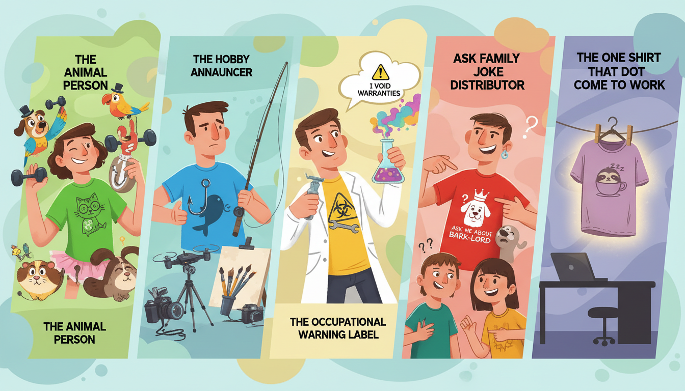 What Your Funny T-Shirt Says About You: A Field Guide to the Species