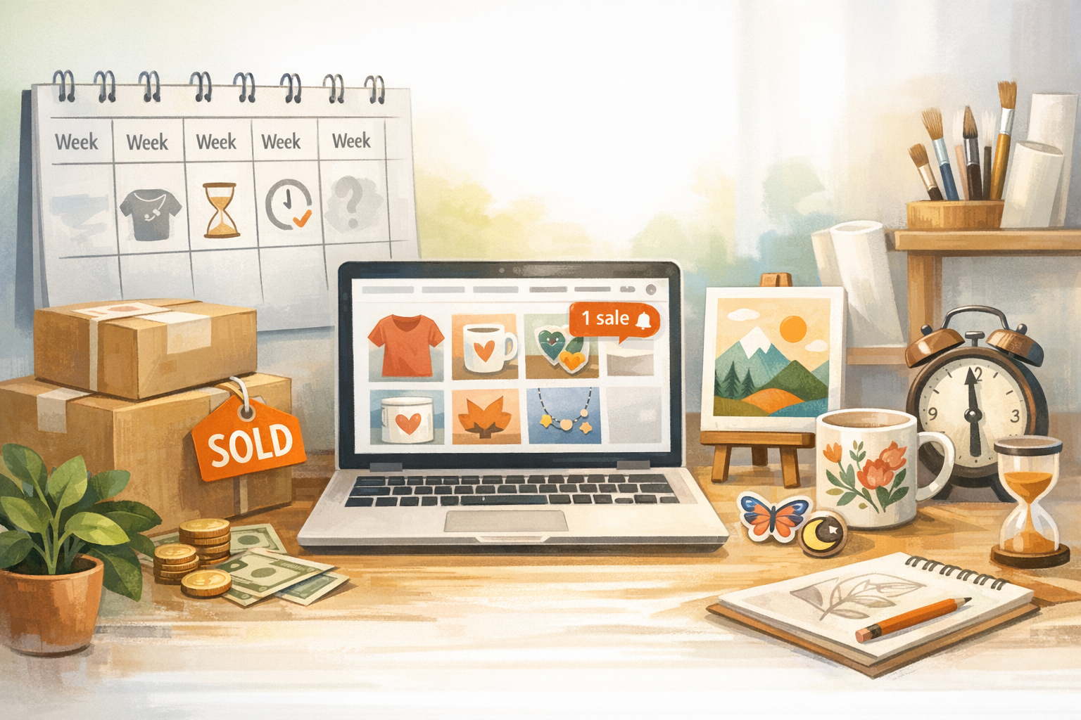 How Long Does It Take a Design to Make Its First Sale?