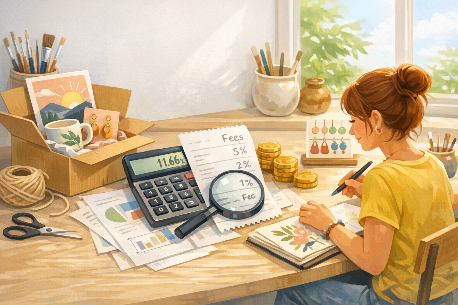 What Etsy's Fees Actually Cost: We Checked Ours to the Cent