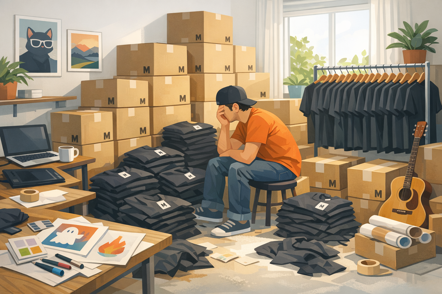 Why Holding Inventory Kills Most Merch Ideas