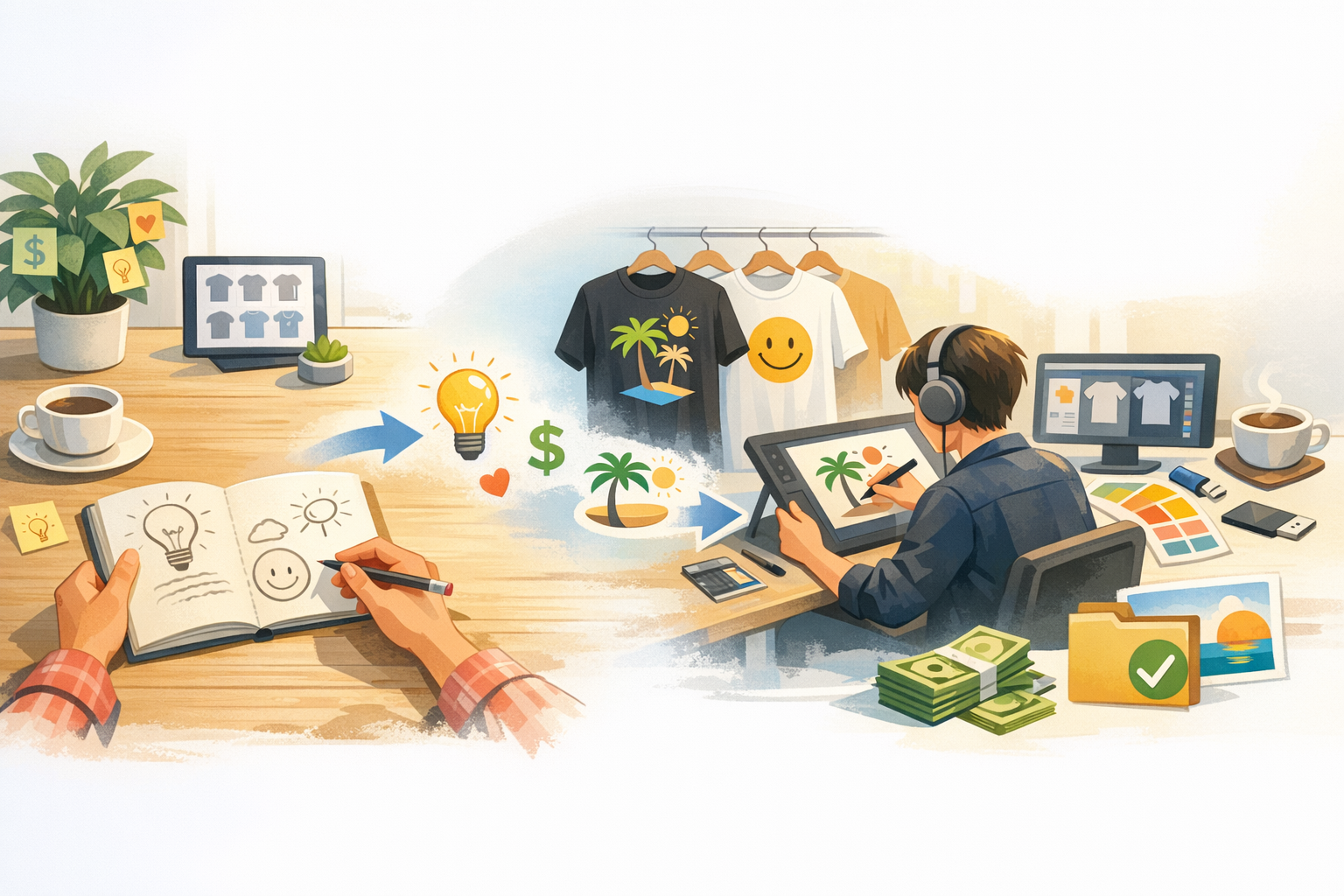 You Do Not Have to Draw to Sell a Shirt Design