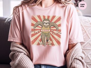 Sloth Wins The Race funny shirt - photo 6
