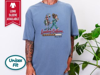 Nurse Coffee Iv Loading Bar funny shirt - photo 8