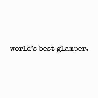 World's Best Glamper Exclusive Squad Member Luxury Camping Gear funny shirt