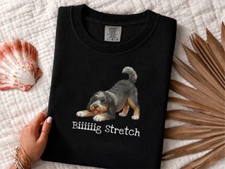 Bernedoodle Big Stretch doodle dog shirt - photo 2