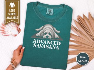 Maltipoo Advanced Savasana Yoga doodle dog shirt - photo 8