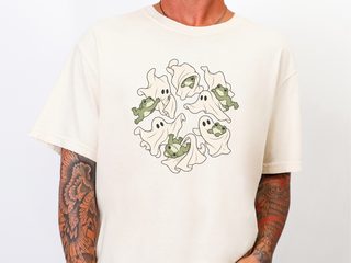 Ghosts Playing With Sir Froggy funny shirt - photo 8