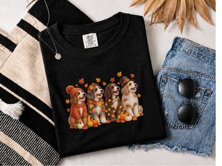 Autumn Aussiedoodle Dog Crew doodle dog shirt - photo 2