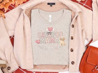 Cavapoo Mama doodle dog shirt - photo 8