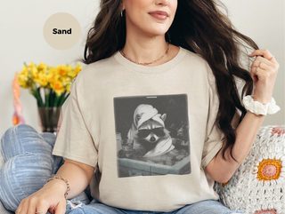 Raccoon In A Spa funny shirt - photo 5
