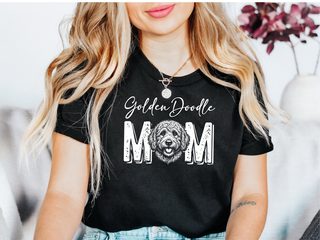 Golden Doodle Mom doodle dog shirt - photo 1