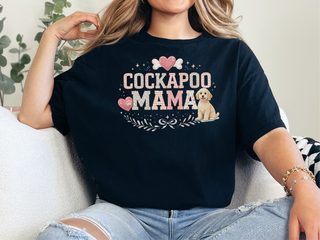 Comfort Colors Cockapoo Mama doodle dog shirt - photo 3