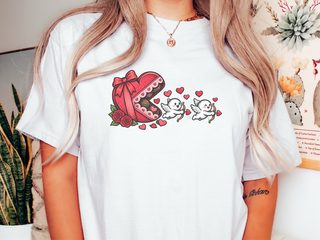 Cupid Cherubs Chocolate Heart funny shirt - photo 1