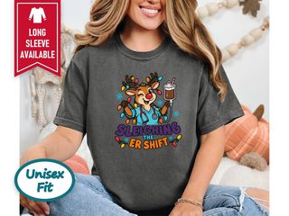 Reindeer Nurse Sleighing Er Shift funny shirt - photo 5