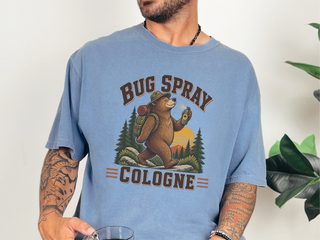 Hiking Bear Bug Spray Cologne funny shirt - photo 5