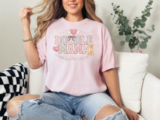 Comfort Colors Doodle Mama doodle dog shirt - photo 4