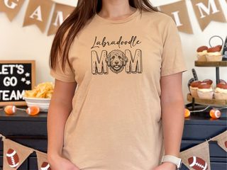 Labradoodle Mom doodle dog shirt - photo 7