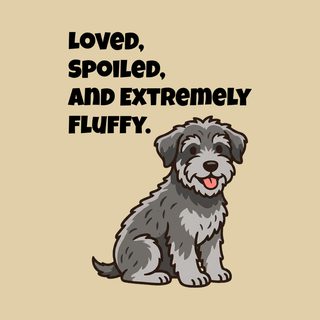 Loved Schnoodle Comfort Colors T-Shirt for Every Schnoodle Lover