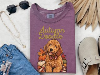 Autumn Doodle doodle dog shirt - photo 3