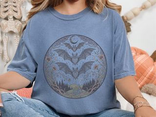 Bats Night Sky funny shirt - photo 5