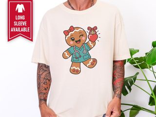 Gingerbread Nurse Heart Ornament - photo 8