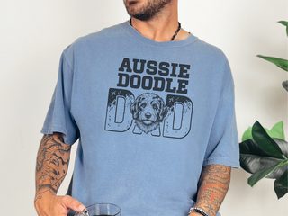 Comfort Colors Aussiedoodle Dad doodle dog shirt - photo 5