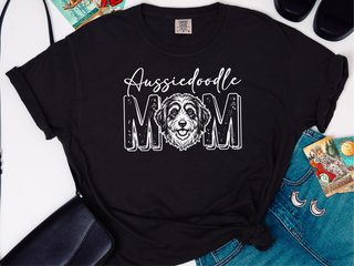 Comfort Colors Aussiedoodle Mom doodle dog shirt - photo 2