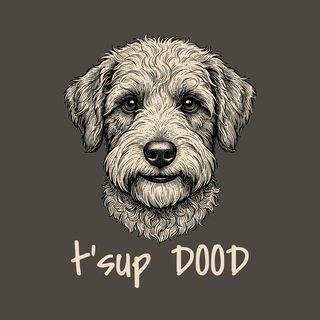 Schnoodle Tsup Dood Comfort Colors 1717 Garment Dyed Vintage Wash Tee
