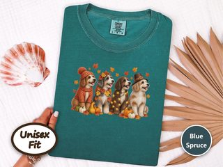 Autumn Aussiedoodle Dog Crew doodle dog shirt - photo 7