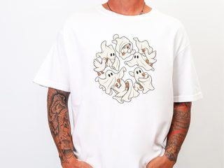 Ghost Playing With Goose funny shirt - photo 2