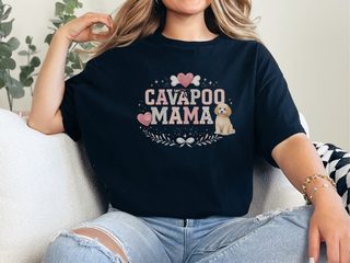 Cavapoo Mama doodle dog shirt - photo 1