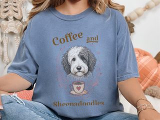 Coffee And Sheepadoodles doodle dog shirt - photo 4