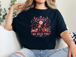 Pink Witches Breast Cancer Squad funny shirt - photo 4