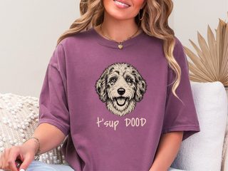 Aussiedoodle Tsup Dood doodle dog shirt - photo 5