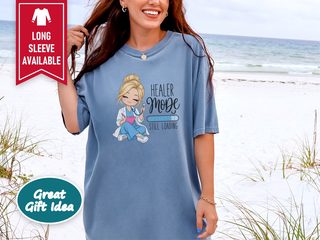 Chibi Nurse Healer Mode Loading funny shirt - photo 6