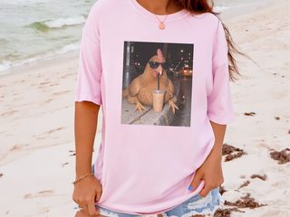 Cool Chicken Iced Coffee funny shirt - photo 5