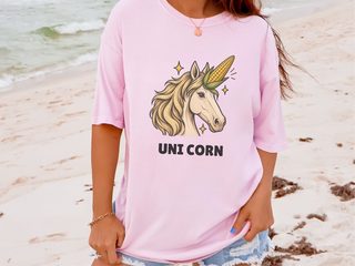 Uni Corn Horse Bust funny shirt - photo 4