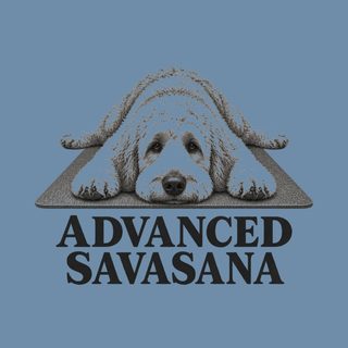 Advanced Savasana Goldendoodle Shirt Funny Yoga Lover Gift