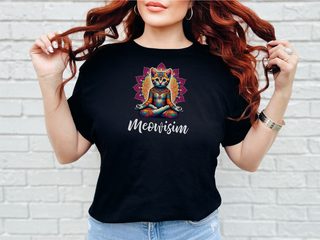 Purr Meowisim Kitty Cat Aura funny shirt - photo 1