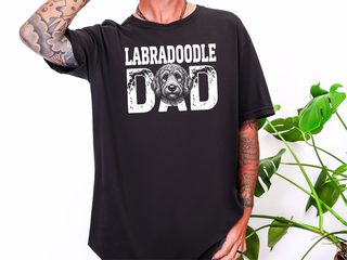Comfort Colors Labradoodle Dad doodle dog shirt - photo 2