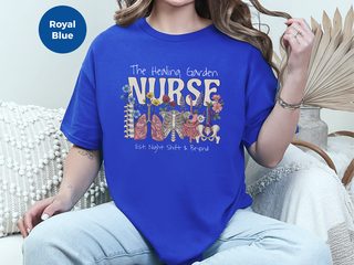 The Healing Garden Nurse funny shirt - photo 4