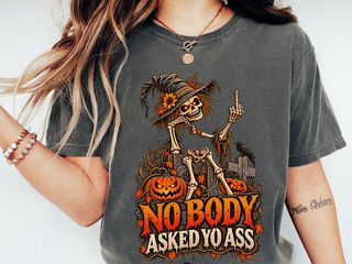 Nobody Asked Yo Ass Middle Finger funny shirt - photo 1